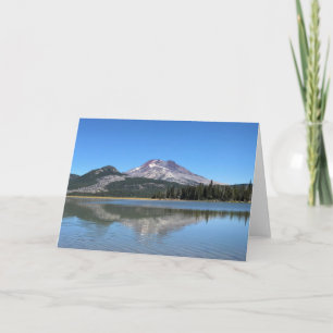 Tarjeta Hermana del Sur en el lago Sparks, Oregon