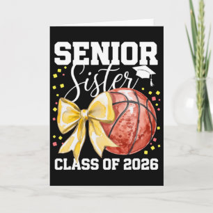 Tarjeta Hermana Mayor Cl De 2026 Coquette Graduación Cesta