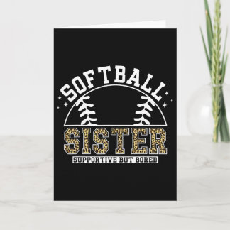 Tarjeta Hermana Softll de leopardo Solidaria Pero Aburrida