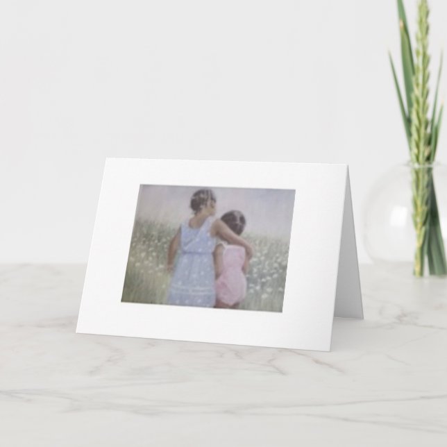 Tarjeta Hermanas (Anverso)