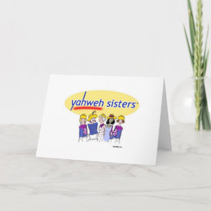 Tarjeta Hermanas de Yahweh