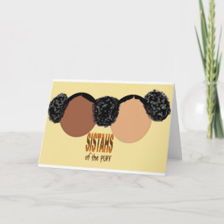 Tarjeta Hermanas del Puff