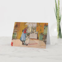 Hermanas - Koket de Carl Larsson