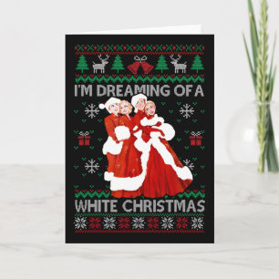 Tarjeta Hermanas Película Navidad Blanca 1954 Pijama Xmas