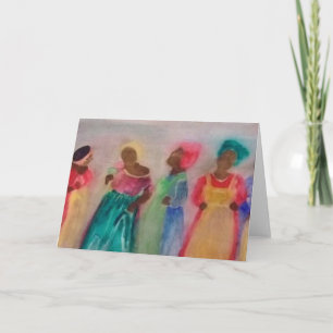 Tarjeta "Hermandad" en honor de la conciencia del cáncer