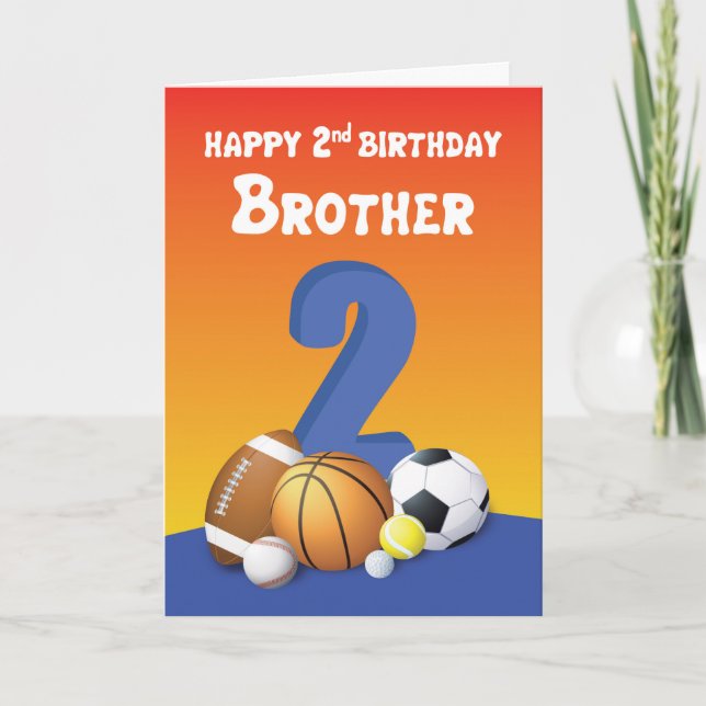 Tarjeta Hermano 2.º Balls Deportiva (Anverso)
