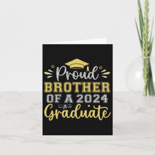 Tarjeta Hermano De Un Graduado Superior De 2024 B