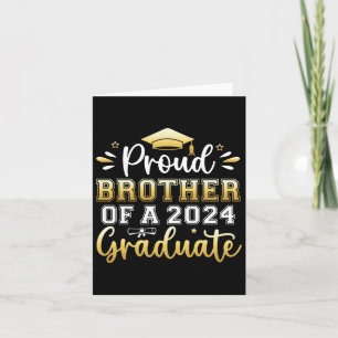 Tarjeta Hermano De Un Graduado Superior De 2024 B