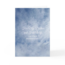 Hermano del Cielo Esposa Aniversario de Boda Perso