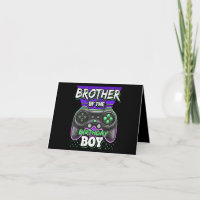 Hermano del niño de cumpleaños juego de video coin