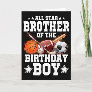 Tarjeta Hermano Estrella De Todos Los Hermanos Del Niño Cu
