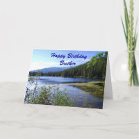 Hermano, Feliz Cumpleaños, Bear Lake, Colorado