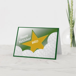 Tarjeta Hermano - ¡Feliz cumpleaños, hermano amante del go