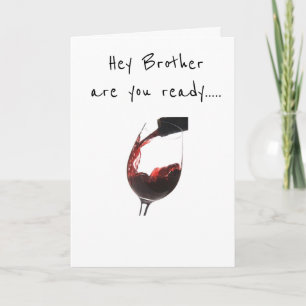 TARJETA **HERMANO** LISTO PARA CELEBRAR **SU CUMPLEAÑOS**