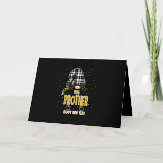 Tarjeta Hermano mayor Feliz Año Nuevo| Regalo a juego