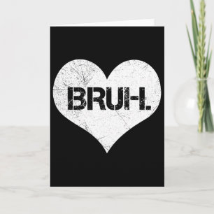 Tarjeta Hermano meme de San Valentín divertido dicho salud