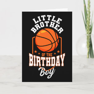 Tarjeta Hermano Menor Del Cumpleañero Tema Sketll Bd