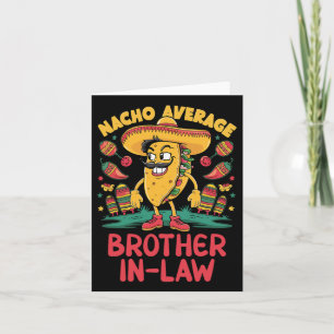 Tarjeta Hermano político Nacho promedio Cinc mexicano coin
