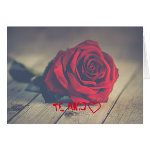 Tarjeta hermosa dedicar