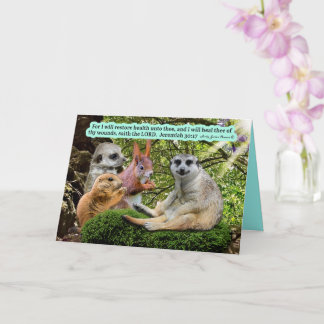 Tarjeta Hermosa Escritura de sanidad Jeremías 30:17