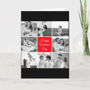 Tarjeta Hermosa Foto De Pareja En Collage Feliz Día De San