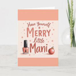 Tarjeta Hermosa para cualquier amante de la manicu