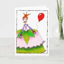 Tarjeta Hermosa princesa de cumpleaños feliz para Chica o 