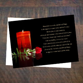 Tarjeta Hermosa simpatía recordando el océano Rosa de vela