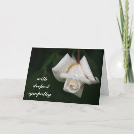 Tarjeta Hermosas hojas verdes simpatía por las flores de r