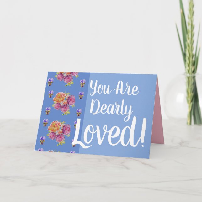 Tarjeta Hermosas rosas antiguas rosadas que te encantan (Anverso)