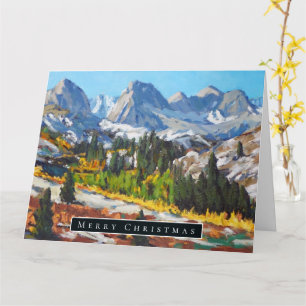 Tarjeta Hermoso día en la montaña