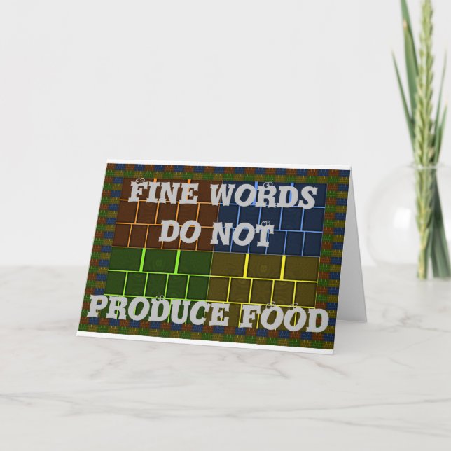 Tarjeta Hermoso diseño geométrico en color arcoiris (Anverso)