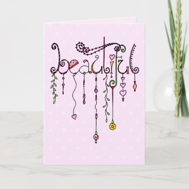 Tarjeta ¡Hermoso! Feliz cumpleaños a Dangles (Anverso)