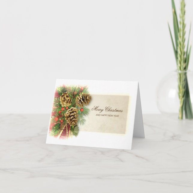 Tarjeta Hermoso Navidad  (Anverso)