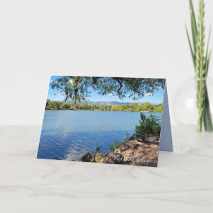 Tarjeta Hermoso Parque de la Ciudad de Verano Fort Collins