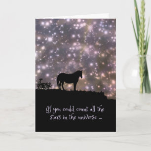 Tarjeta Hermoso pensamiento de tu carta con amor