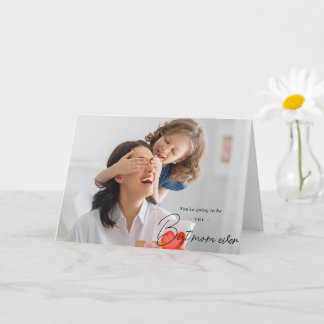 Tarjeta Hermoso regalo del Día de la Madre