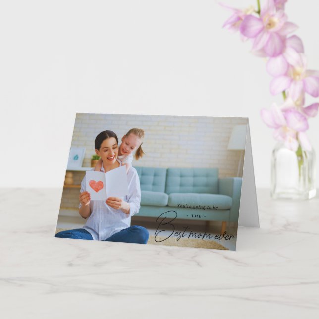 Tarjeta Hermoso regalo del Día de la Madre (Orquídea)