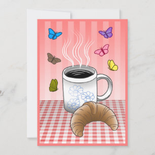 Tarjeta Hermoso tiempo de café