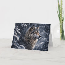 Hermoso Yule del Solsticio de Invierno del Lobo