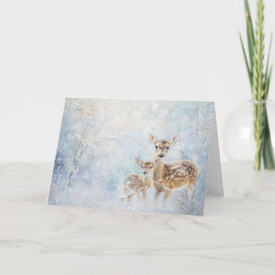 Tarjeta Hermosos Animales De Woodland Venden En Saludo De