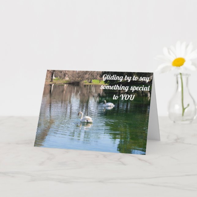 TARJETA HERMOSOS SUANOS ENVÍAN HERMOSOS **DESEOS DE CUMPLE (Planta pequeña)