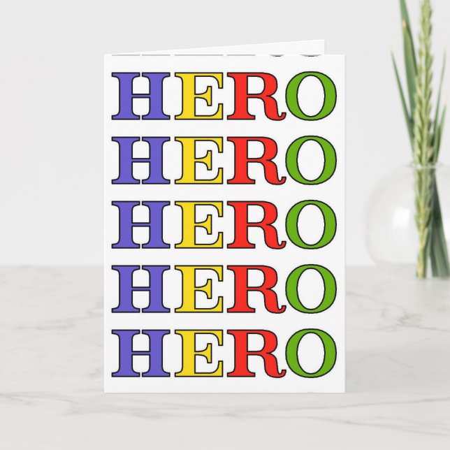 Tarjeta HERO (Anverso)