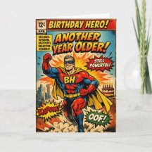 Héroe de Cumpleaños - Libro de Cómics