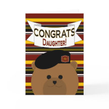 Héroe del Ejército de la Hija de Felicitaciones