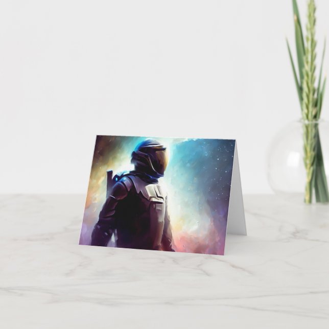 Tarjeta Héroe espacial SF 3 (Anverso)