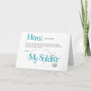 Tarjeta Héroe: Mi soldado