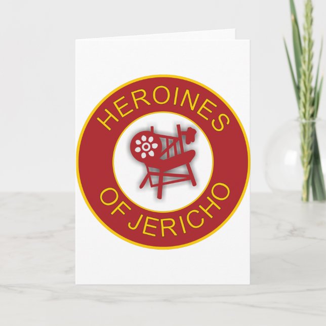 Tarjeta Heroínas de Jericó (Anverso)