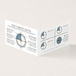 Tarjeta Herramienta de enfoque de hora objetivo | Trabajo 
