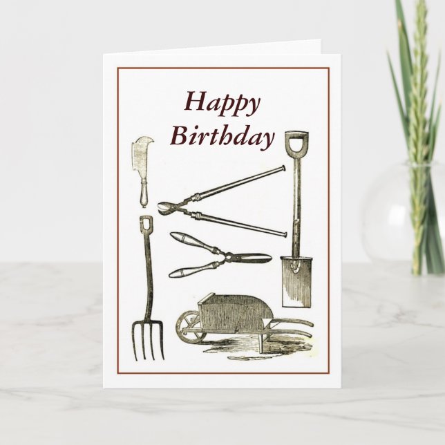 Tarjeta Herramientas antiguas (Anverso)